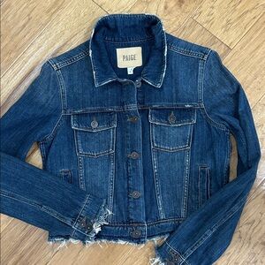 PAIGE Blue Denim Jacket